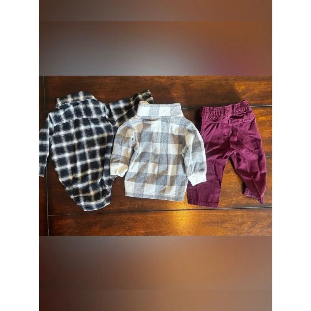 Baby Boy Clothes Bundle 6M Carter’s 🚗🐢☀️🍂